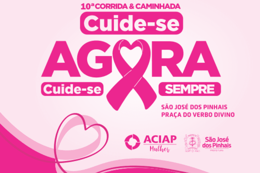 Imagem de divulgação: 10ª Corrida e Caminhada Cuide Agora Cuide Sempre