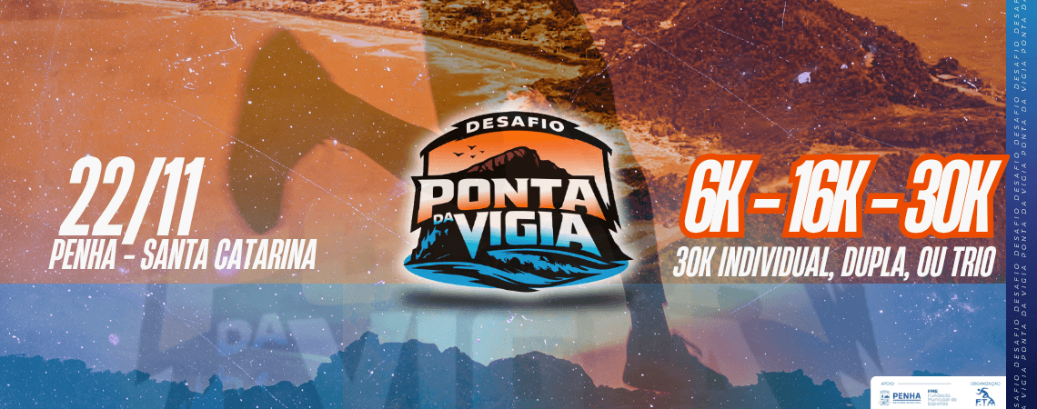 Imagem de divulgação: 1º o Desafio Ponta do Vigía