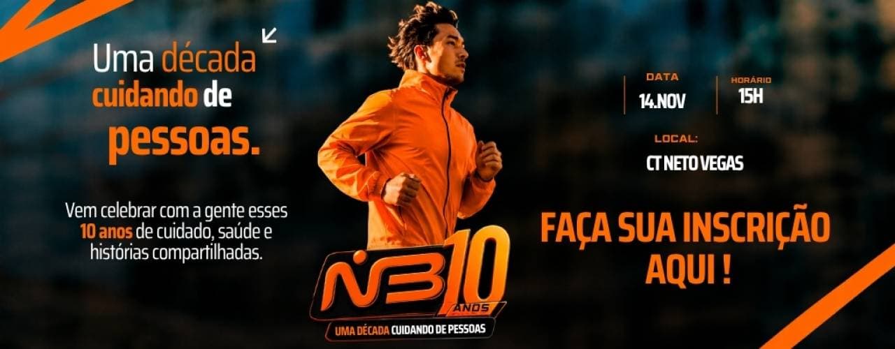 Imagem de divulgação: Nb 10 Anos - Uma Década Cuidando de Pessoas