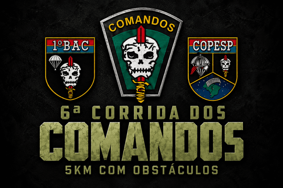 Imagem de divulgação: 6ª Corrida dos Comandos - Exército Brasileiro