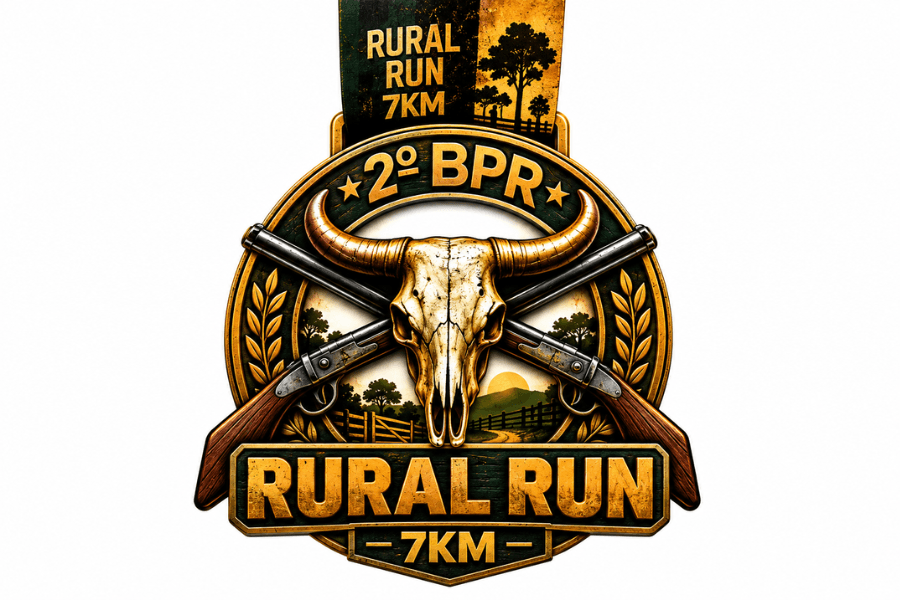 Imagem de divulgação: 1ª Corrida do Batalhão Rural