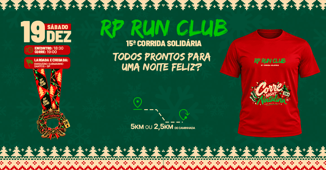 Imagem de divulgação: 15ª Corrida Solidária - Rp Run Club