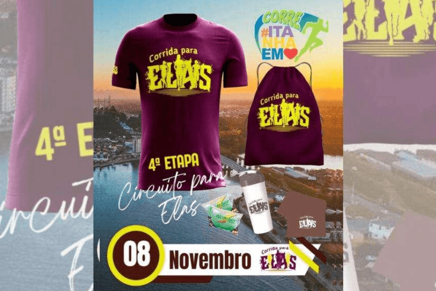 Imagem de divulgação: Corrida Para Elas - 4ª Etapa