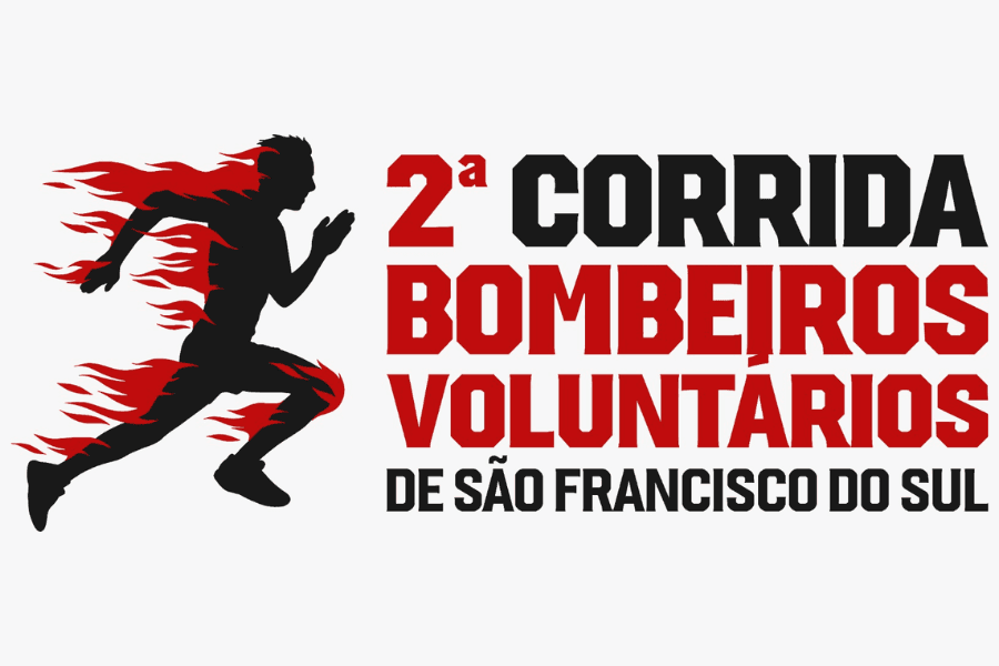 Imagem de divulgação: 2ª Corrida dos Bombeiros de São Francisco do Sul