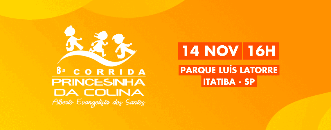 Imagem de divulgação: 8ª Corrida Princesinha da Colina