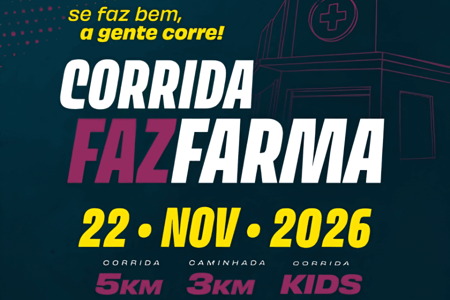 Imagem de divulgação: Corrida Fazfarma