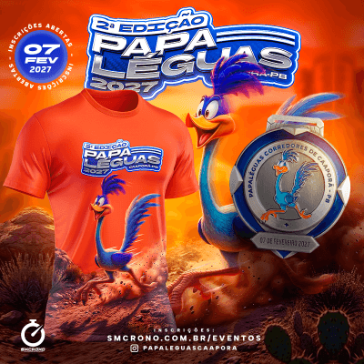 Imagem de divulgação: 2ª Corrida do Papa-léguas de Caaporã