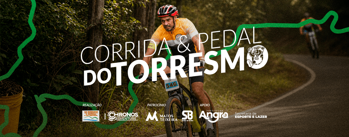 Imagem de divulgação: Corrida e Pedal do Torresmo 2026