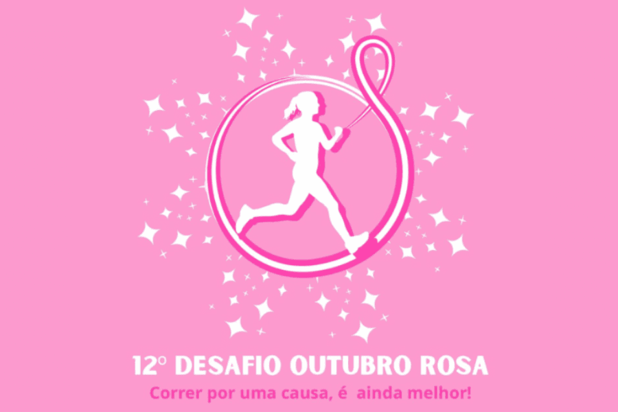 Imagem de divulgação: 12 Desafio Outubro Rosa