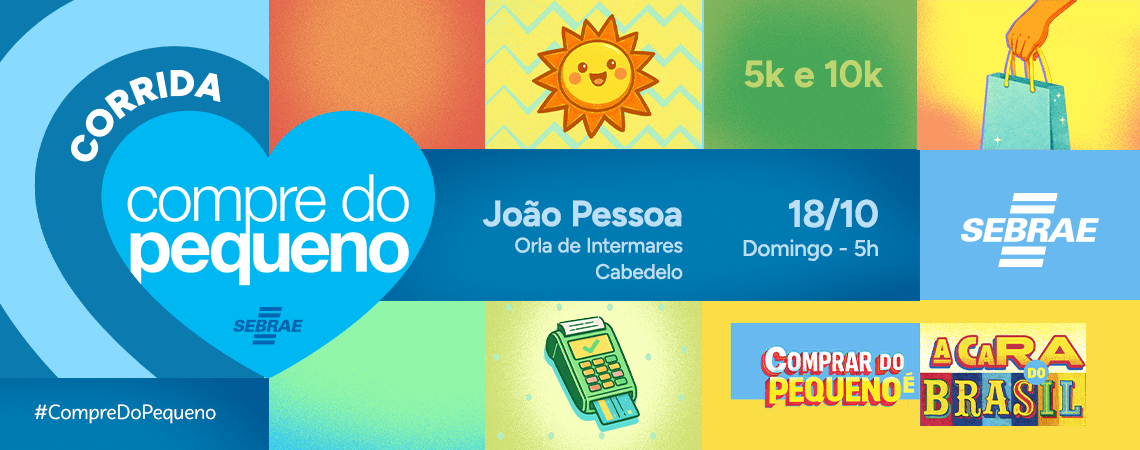 Imagem de divulgação: Corrida Movimento Compre do Pequeno