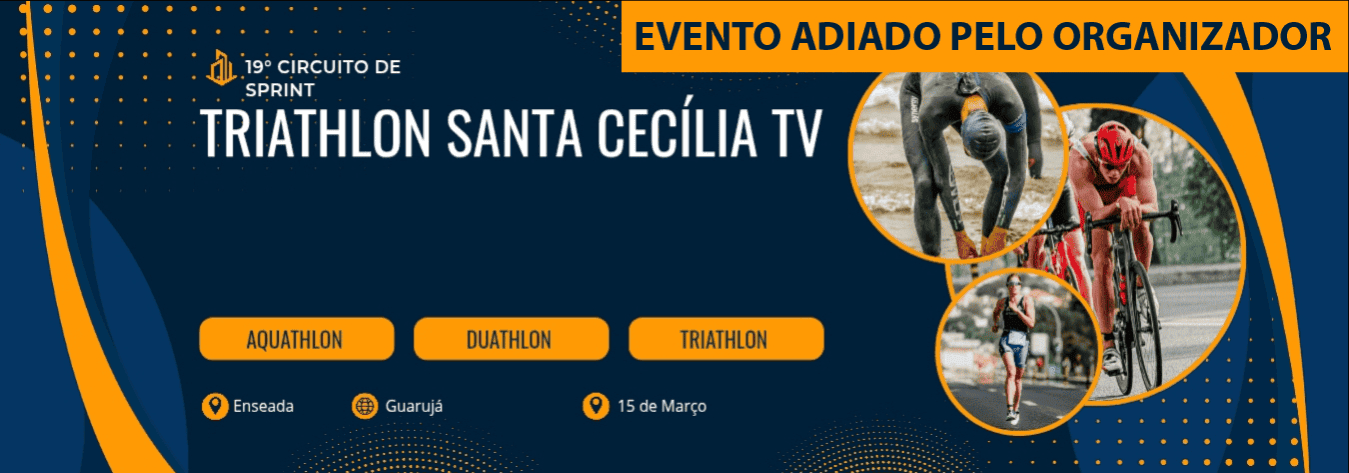 Imagem de divulgação: Sprint Triathlon Santa Cecilia 2026 - Etapa 4