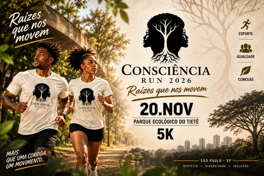 Imagem de divulgação: Consciência Run 5km