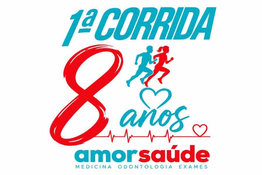 Imagem de divulgação: 1ª Corrida Clínica Amor Saúde