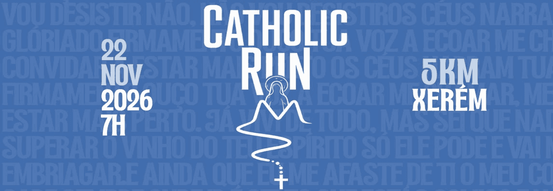 Imagem de divulgação: Catholic Run 2026