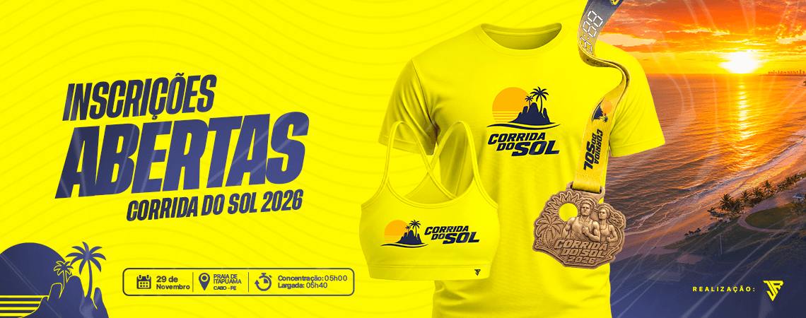 Imagem de divulgação: Corrida do Sol - 2ª Edição (3ª Etapa Desafio das Praias do Cabo)