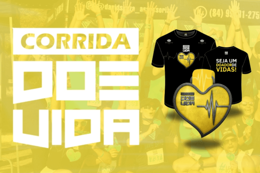 Imagem de divulgação: 5ª Corrida Doe Vida