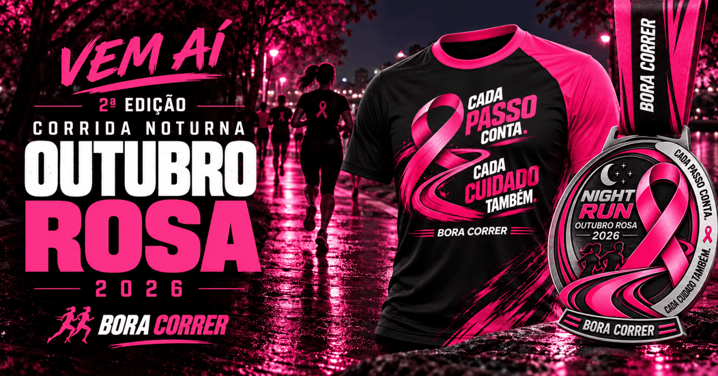 Imagem de divulgação: Night Run - Outubro Rosa - 2ª Edição