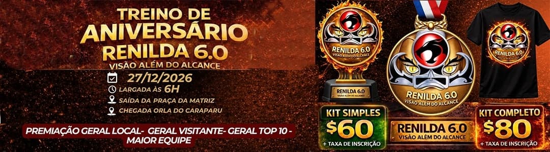 Imagem de divulgação: Treino Renildo 6.0 Além do Alcance