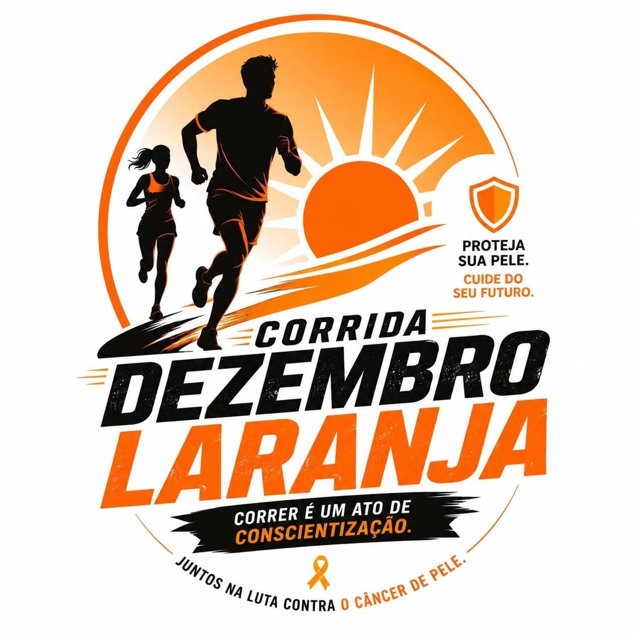 Imagem de divulgação: 1° Corrida Dezembro Laranja - Instituto Marisa Marins