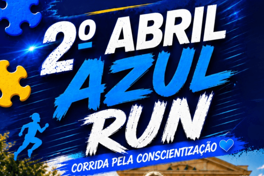 Imagem de divulgação: 2ª Abril Azul Run