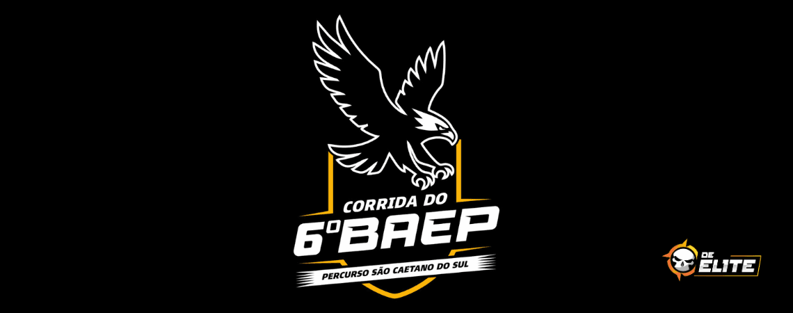 Imagem de divulgação: Corrida do 6º Baep