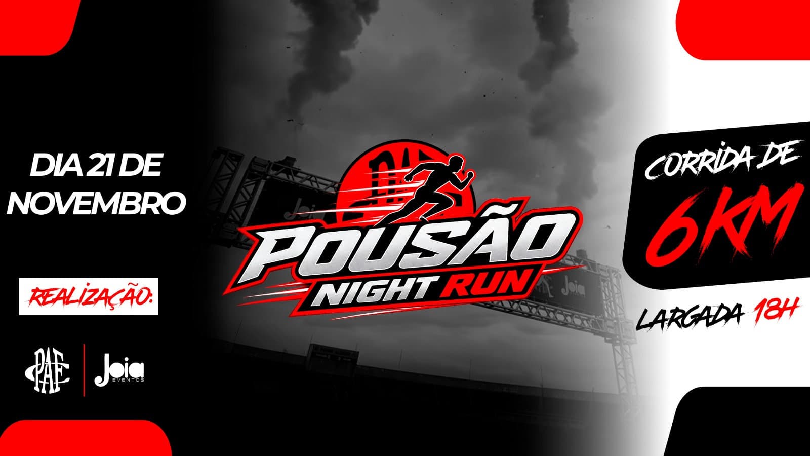 Imagem de divulgação: Pousão Nigth Run