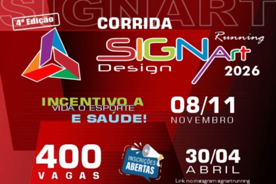 Imagem de divulgação: Sign Art Running