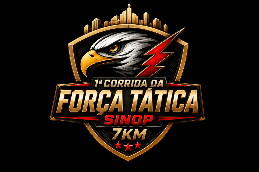 Imagem de divulgação: 1ª Corrida da Força Tática de Sinop
