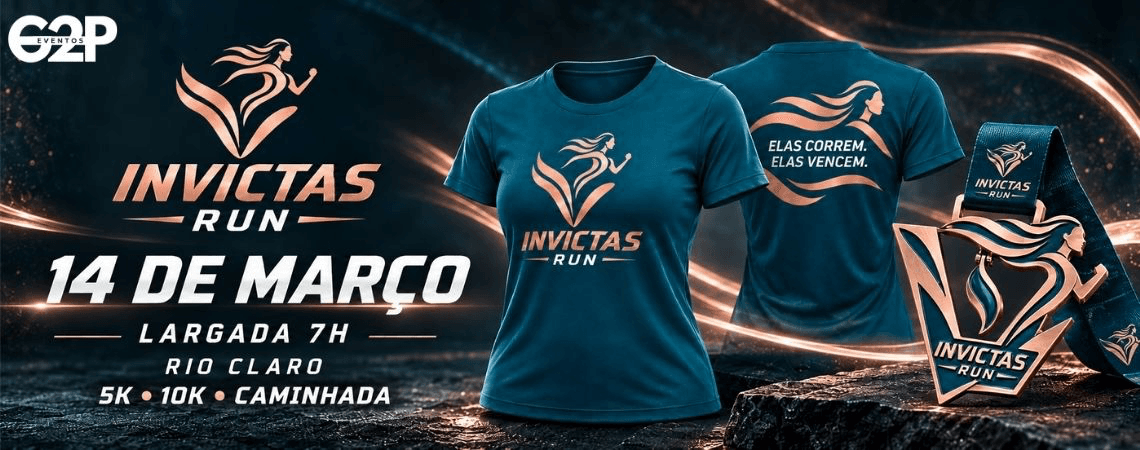 Imagem de divulgação: 2ª Invictas Run