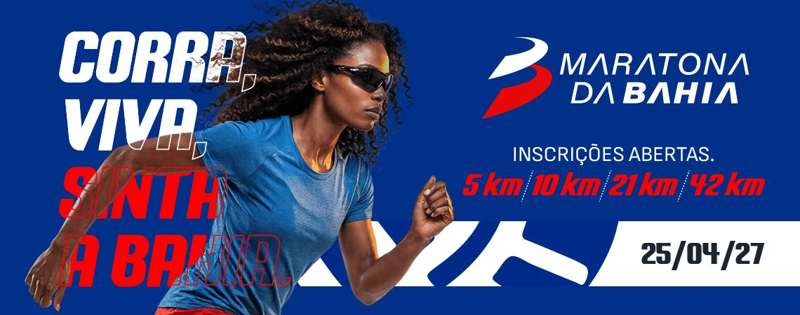Imagem de divulgação: Maratona da Bahia 2027