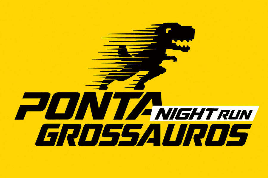 Imagem de divulgação: PontaGrossauros Night Run