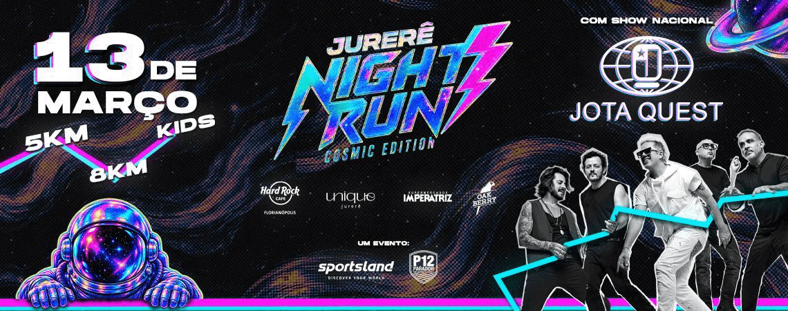 Imagem de divulgação: Jurerê Night Run 2027