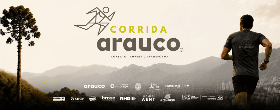Imagem de divulgação: Corrida Arauco - Válido Pelo Ranking Corridas Aent - Etapa 7
