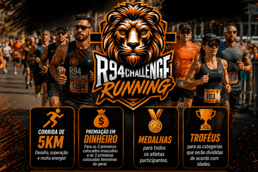 Imagem de divulgação: R94 Challenge Running
