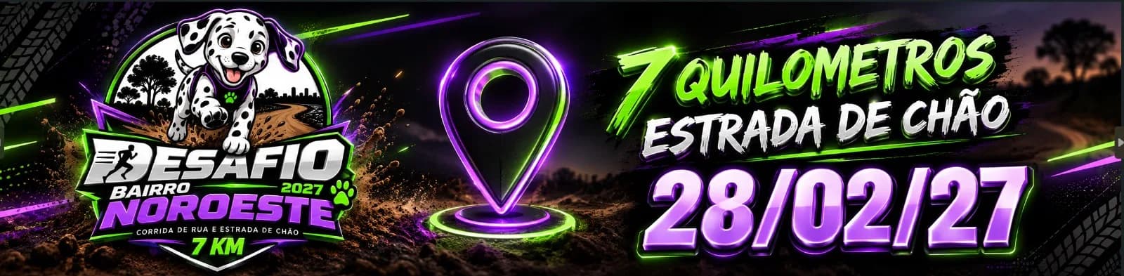 Imagem de divulgação: DESAFIO BAIRRO JARDIM NOROESTE 2027 (Evento com causa social)