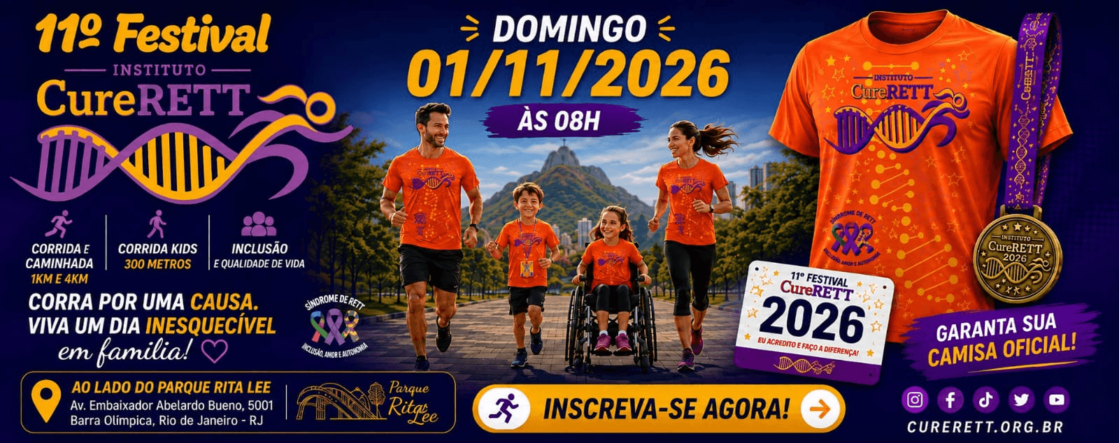 Imagem de divulgação: CUReRETT 2026