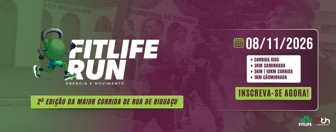 Imagem de divulgação: Fitlife Run 2026