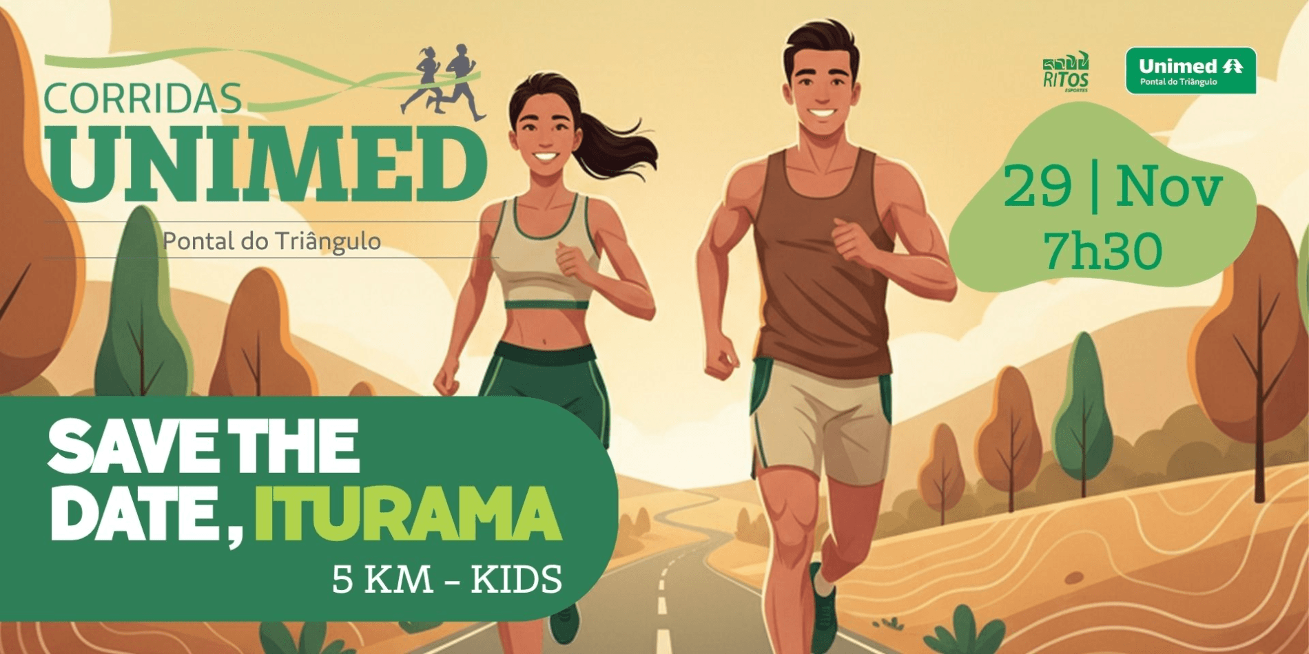 Imagem de divulgação: Corrida Unimed Pontal do Triângulo Iturama