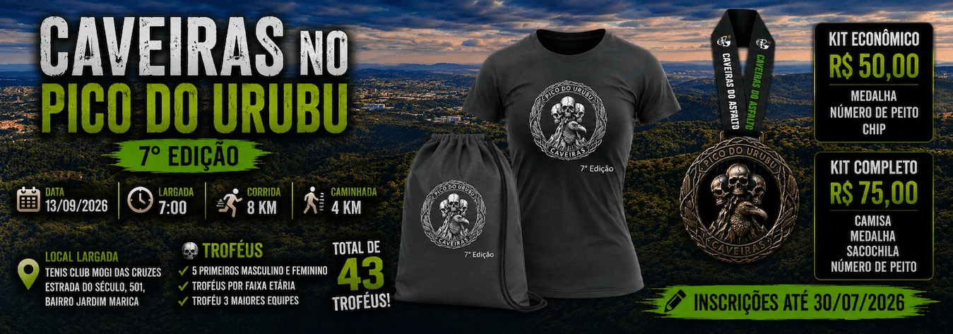 Imagem de divulgação: Caveiras no Pico do Urubu - 7 Edicao
