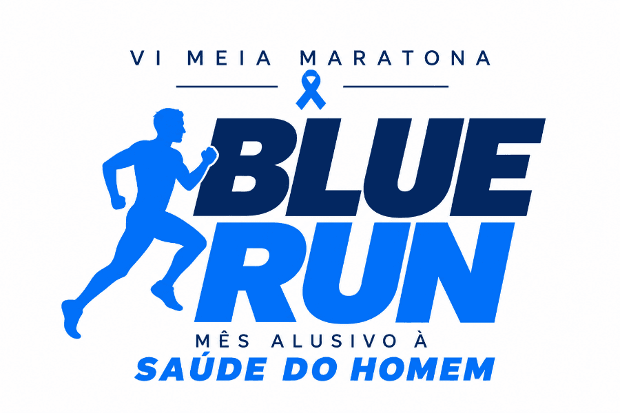 Imagem de divulgação: VI Meia Maratona Blue Run