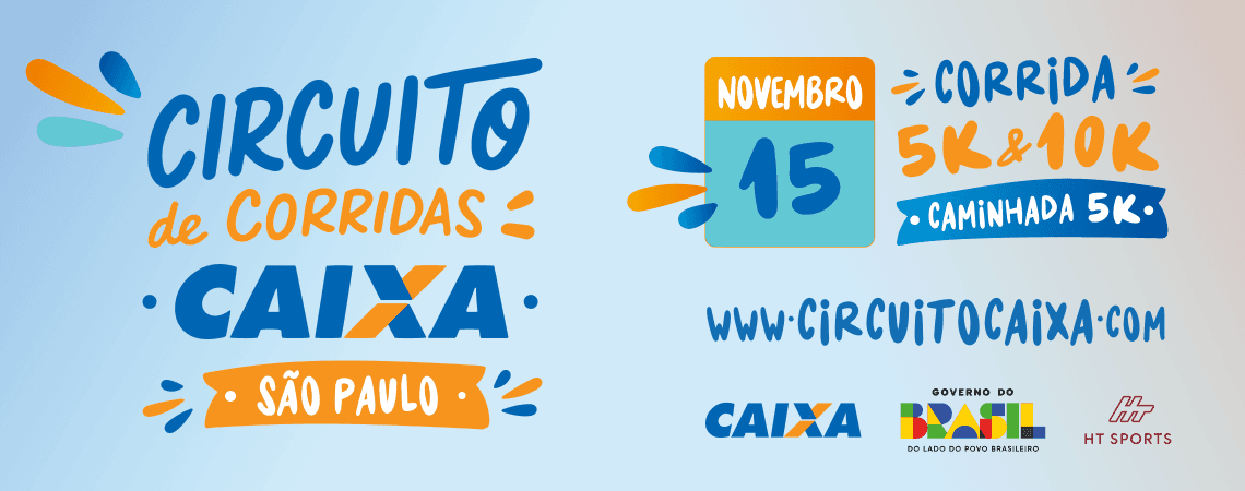 Imagem de divulgação: Circuito de Corridas Caixa - Etapa Sao Paulo 2026