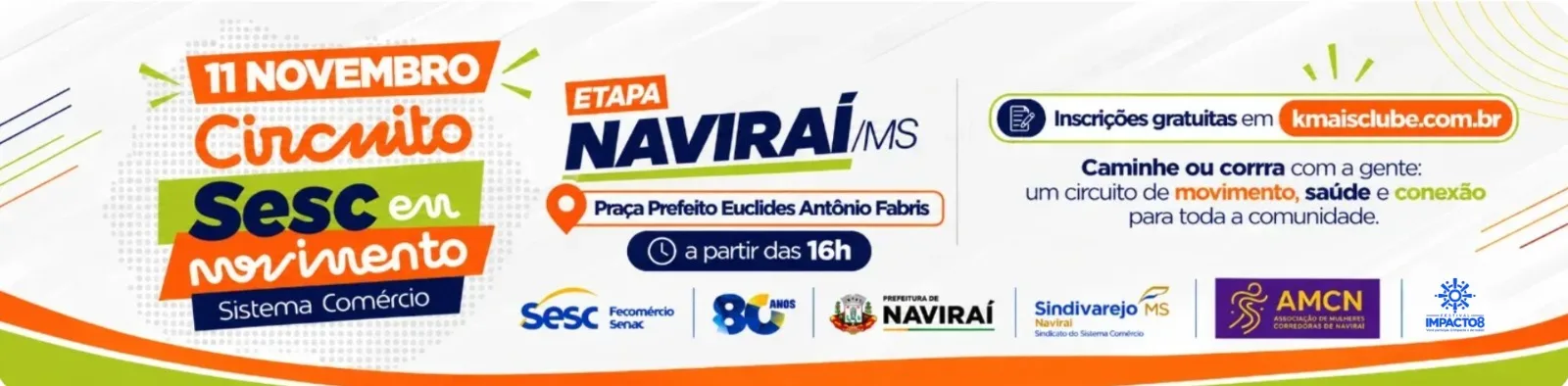 Imagem de divulgação: Sesc em Movimento - Naviraí