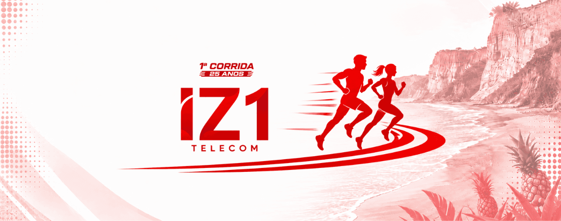 Imagem de divulgação: Corrida Iz1 Telecom