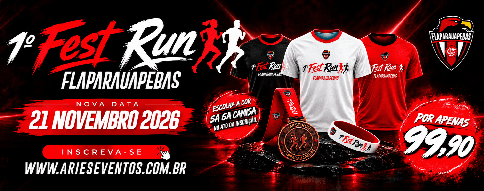 Imagem de divulgação: 1ª Fest Run - Flaparauapebas