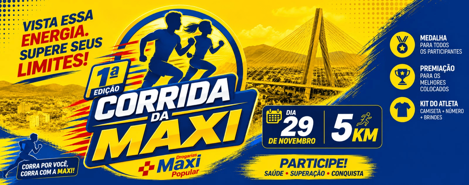 Imagem de divulgação: Corrida da Maxi - 1ª Edição - Sfx