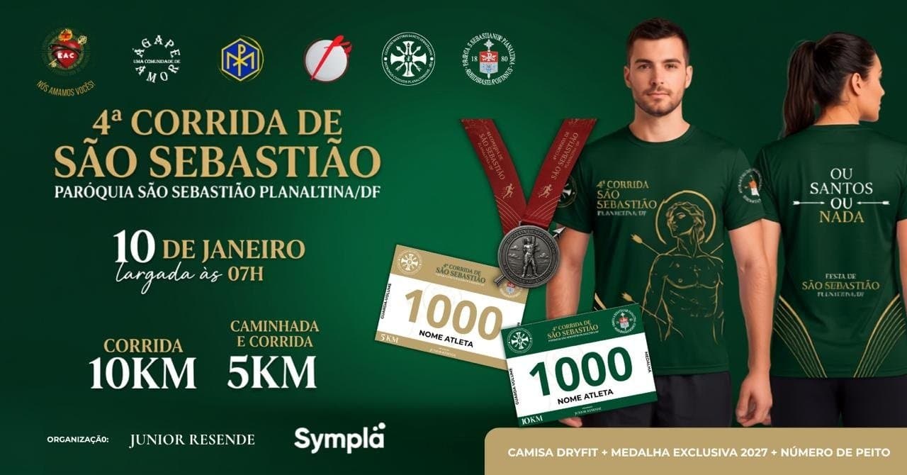 Imagem de divulgação: 4ª Corrida de São Sebastião