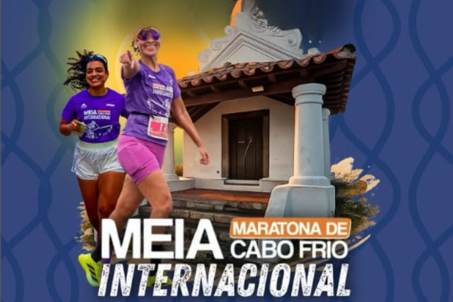 Imagem de divulgação: Meia Maratona Internacional de Cabo Frio