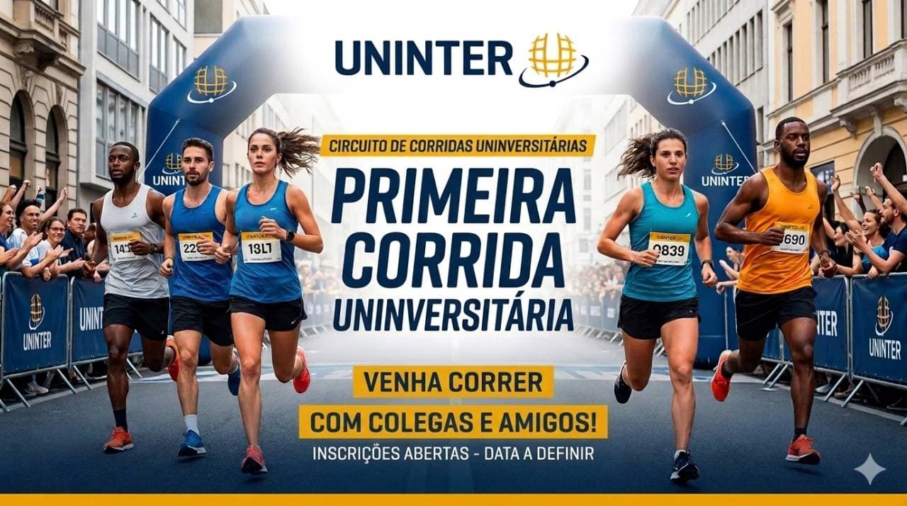 Imagem de divulgação: Corrida UNINTER em Movimento