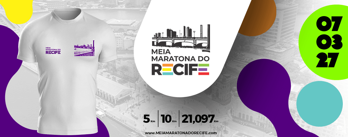 Imagem de divulgação: Meia Maratona do Recife - 2027