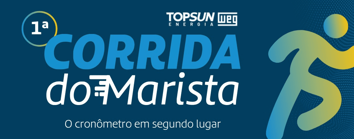 Imagem de divulgação: I Corrida do Marista